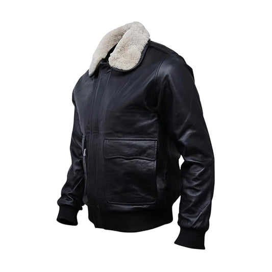 G-1 Aviator Black Jacket