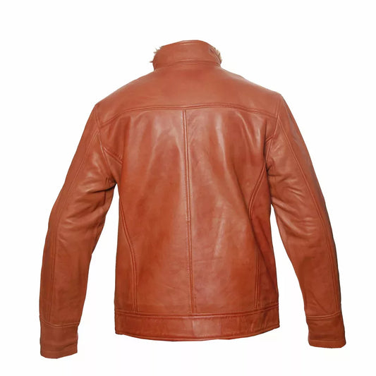 Classic Brown Aviator Jacket