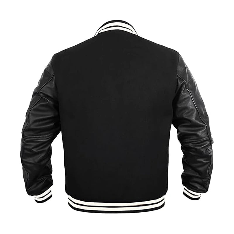 Bespoke Initial Varsity Bomber Jacket