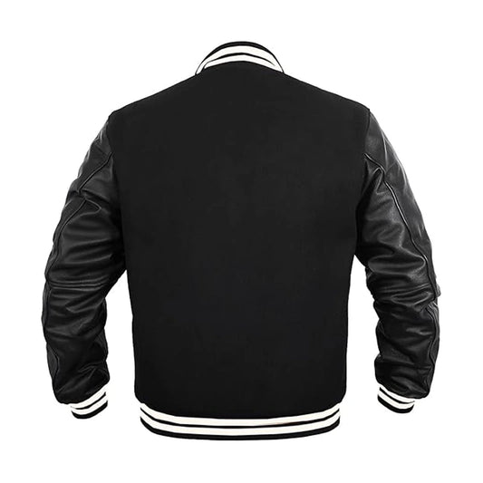 Bespoke Initial Varsity Bomber Jacket