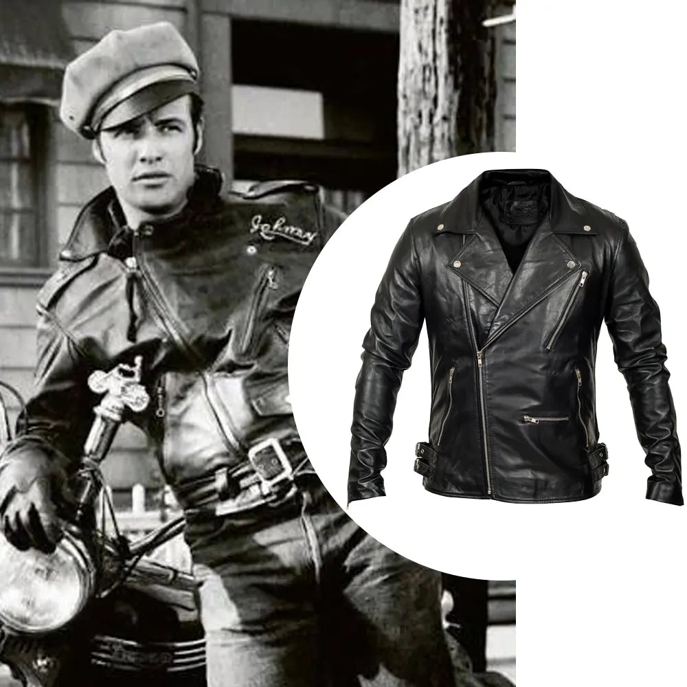 Marlon Brando Leather Jacket