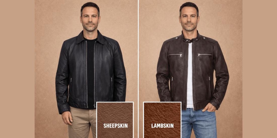 Sheepskin vs. Lambskin: Which Leather is Right for Your Next Jacket?