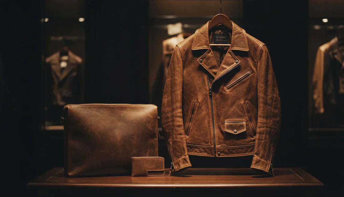 Distressed Leather, the Vintage look, Aged to Perfection