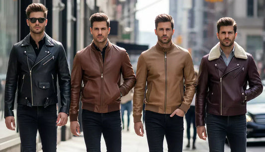 Top Men’s Black Leather Jacket in 2025