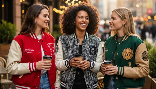Women’s Varsity Jackets:A Blend of Athletic Heritage & Modern Style