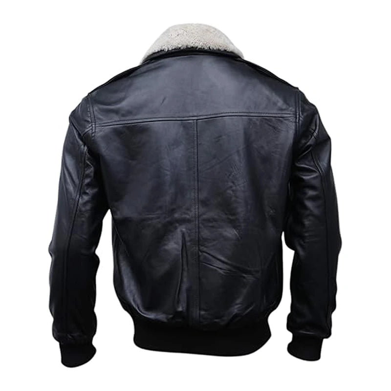G-1 Aviator Black Jacket