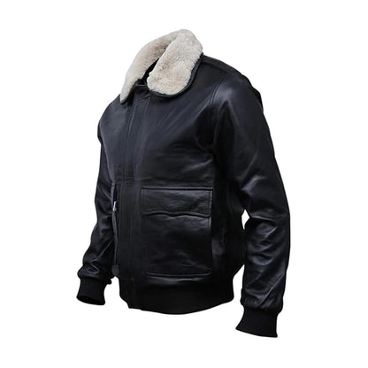 G-1 Aviator Black Jacket