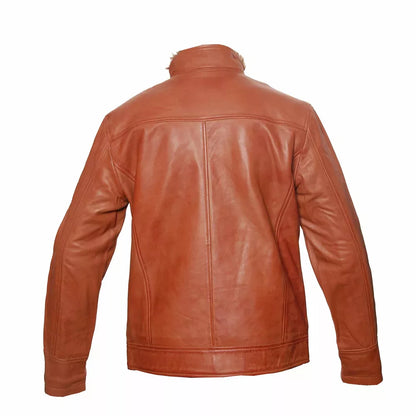 Classic Brown Aviator Jacket