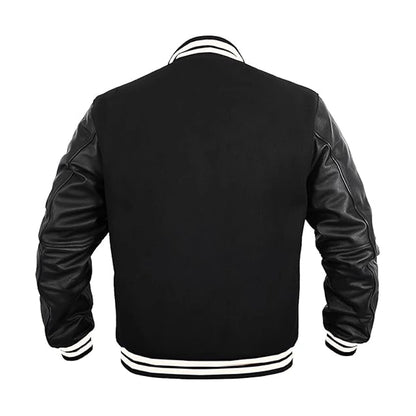 Bespoke Initial Varsity Bomber Jacket